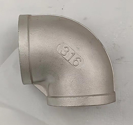 زانویی لوله فولادی ضد زنگ Wp 316L 321 Astm A 403 1.5 اینچ 90 درجه