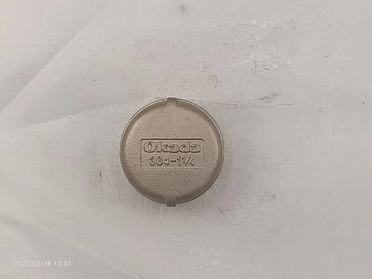 اتصالات لوله درپوش انتهایی فولاد ضد زنگ 3/8 اینچ 316 لیتری 5x5 Sch 40 رزوه ای