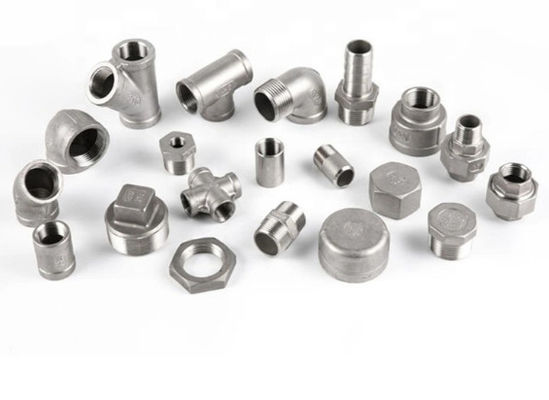 Ra 1.6 - اتصالات لوله فولادی ضد زنگ Ra 12.5 NPT / سوکت کاهش رزوه BSP